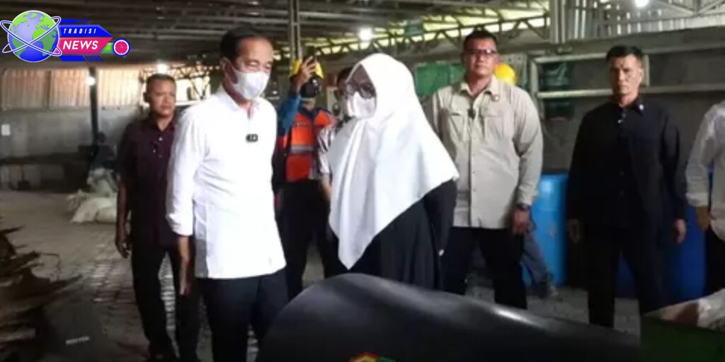 Jokowi Cek Pengolahan Sampah