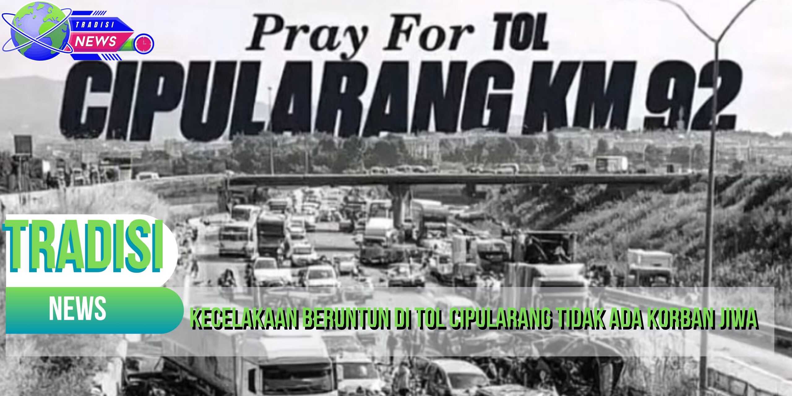 Kecelakaan Beruntun di Tol Cipularang Tidak Ada Korban Jiwa