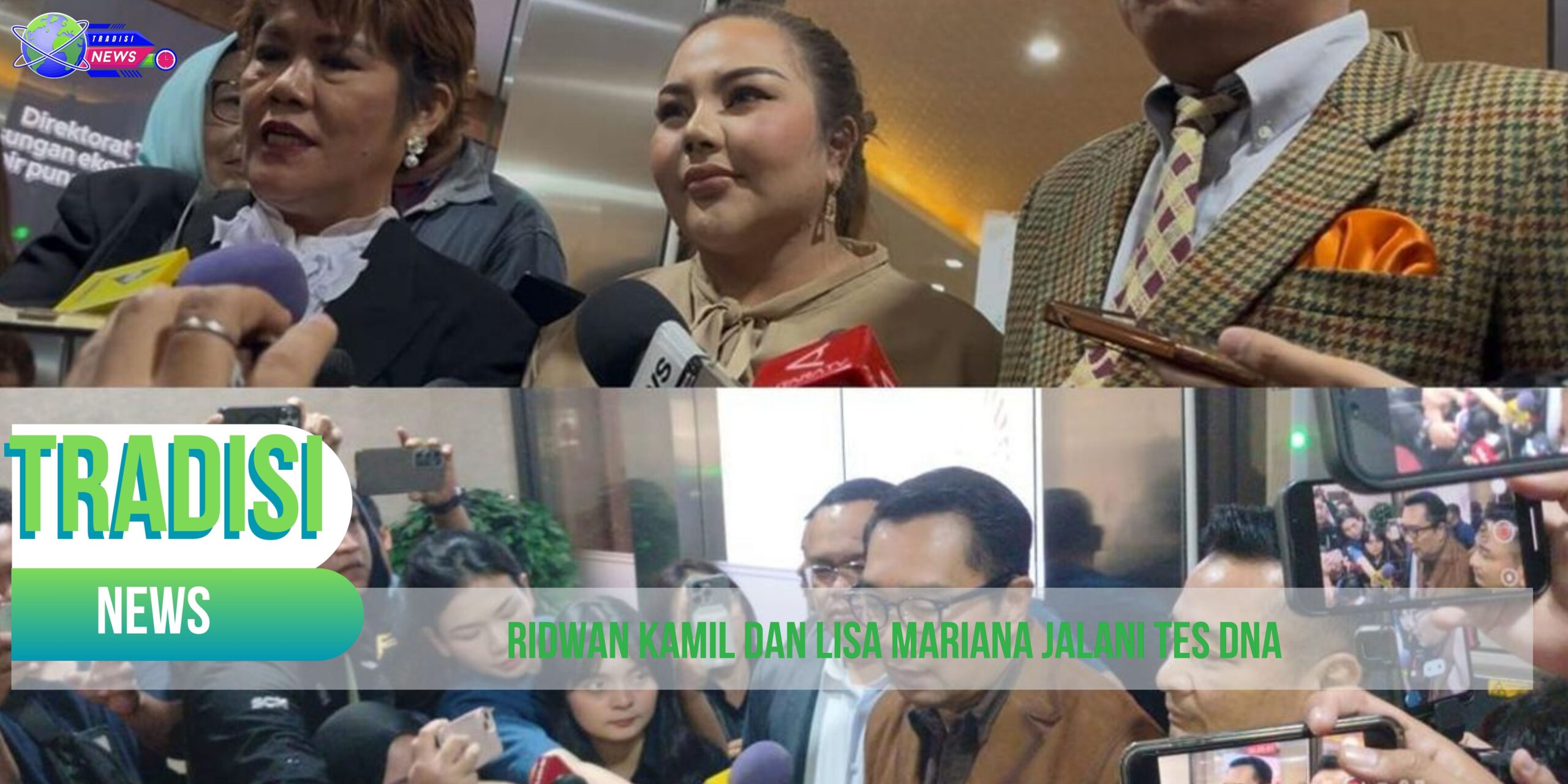 Ridwan Kamil dan Lisa Mariana Jalani Tes DNA