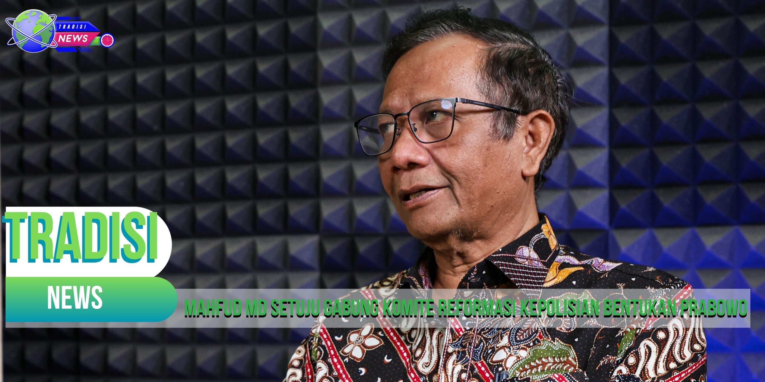Mahfud MD Setuju Gabung Komite Reformasi Kepolisian Bentukan Prabowo