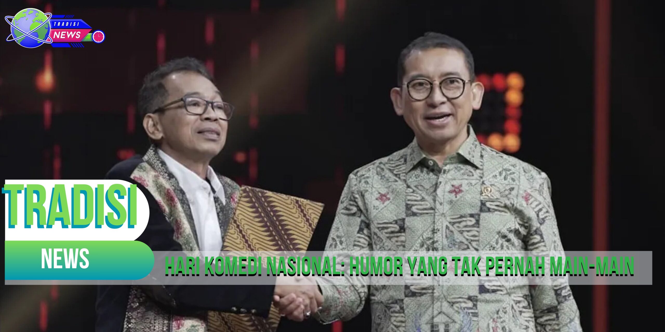 Hari Komedi Nasional: humor yang tak pernah main-main