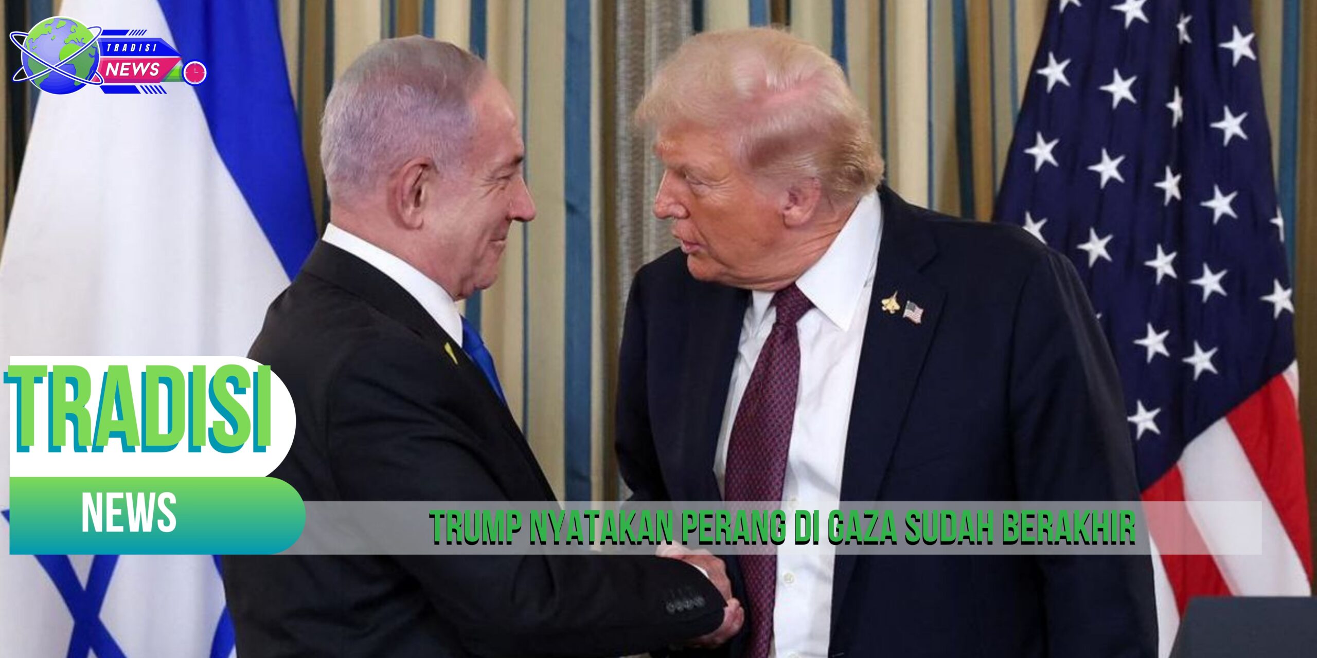 Trump Nyatakan Perang di Gaza Sudah Berakhir