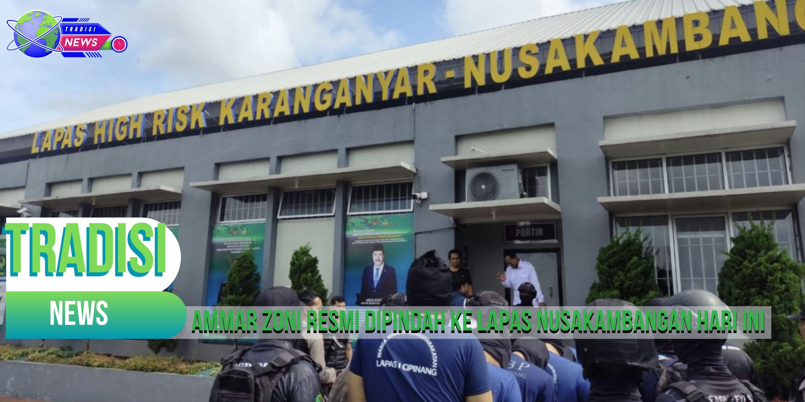 Ammar Zoni Resmi Dipindah ke Lapas Nusakambangan Hari Ini