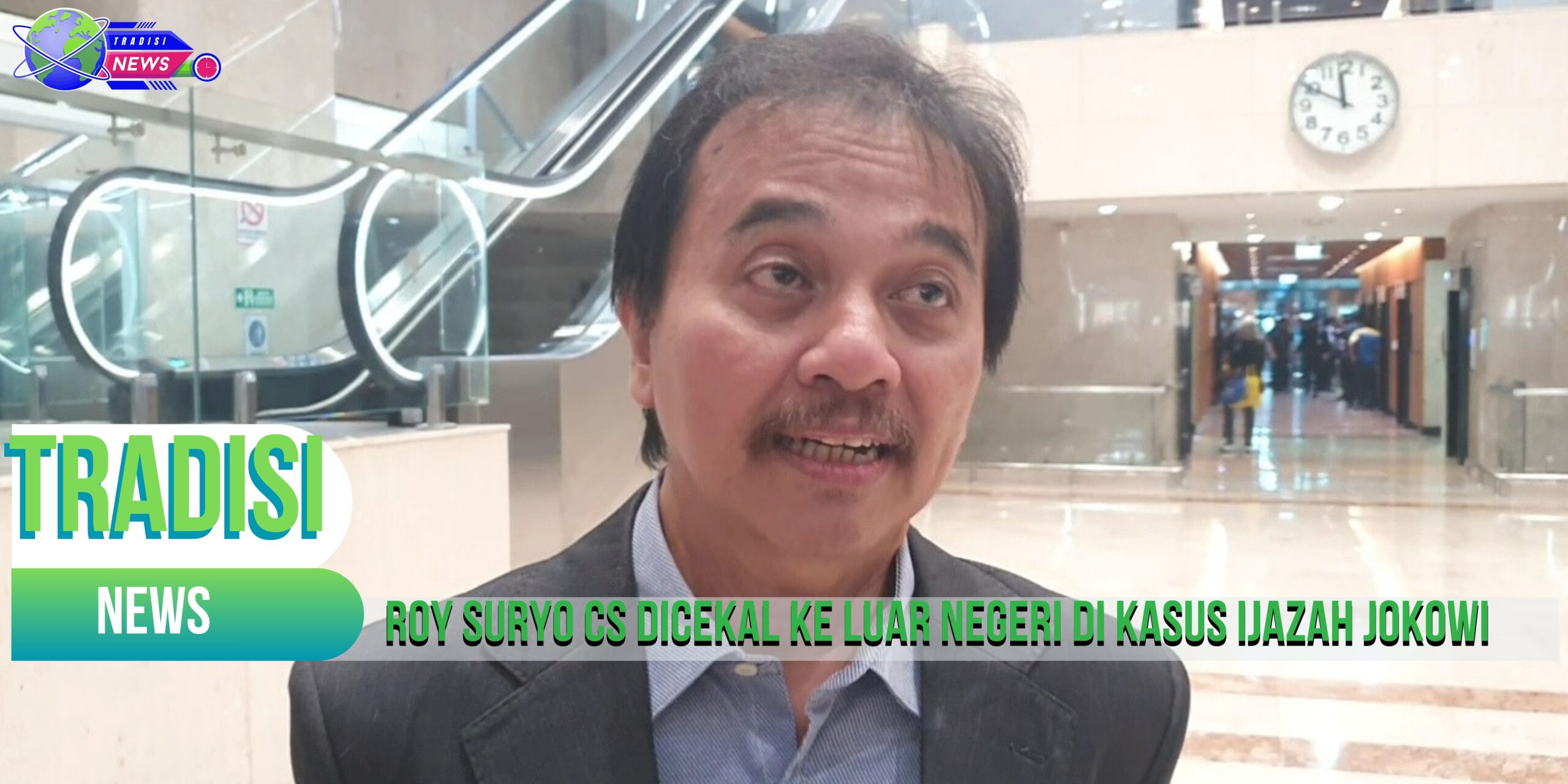 Roy Suryo Cs Dicekal ke Luar Negeri di Kasus Ijazah Jokowi