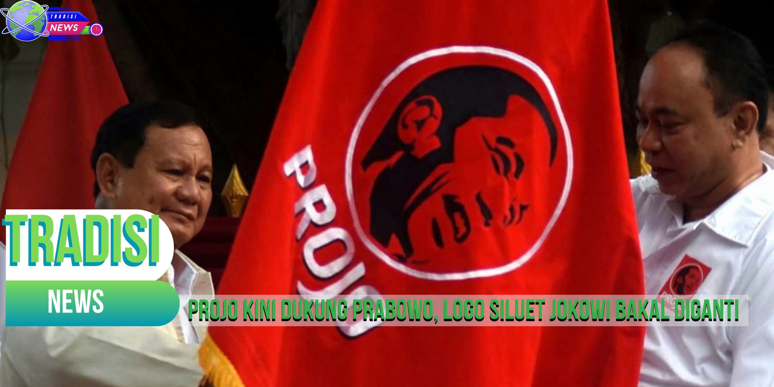 Projo Kini Dukung Prabowo, Logo Siluet Jokowi Bakal Diganti