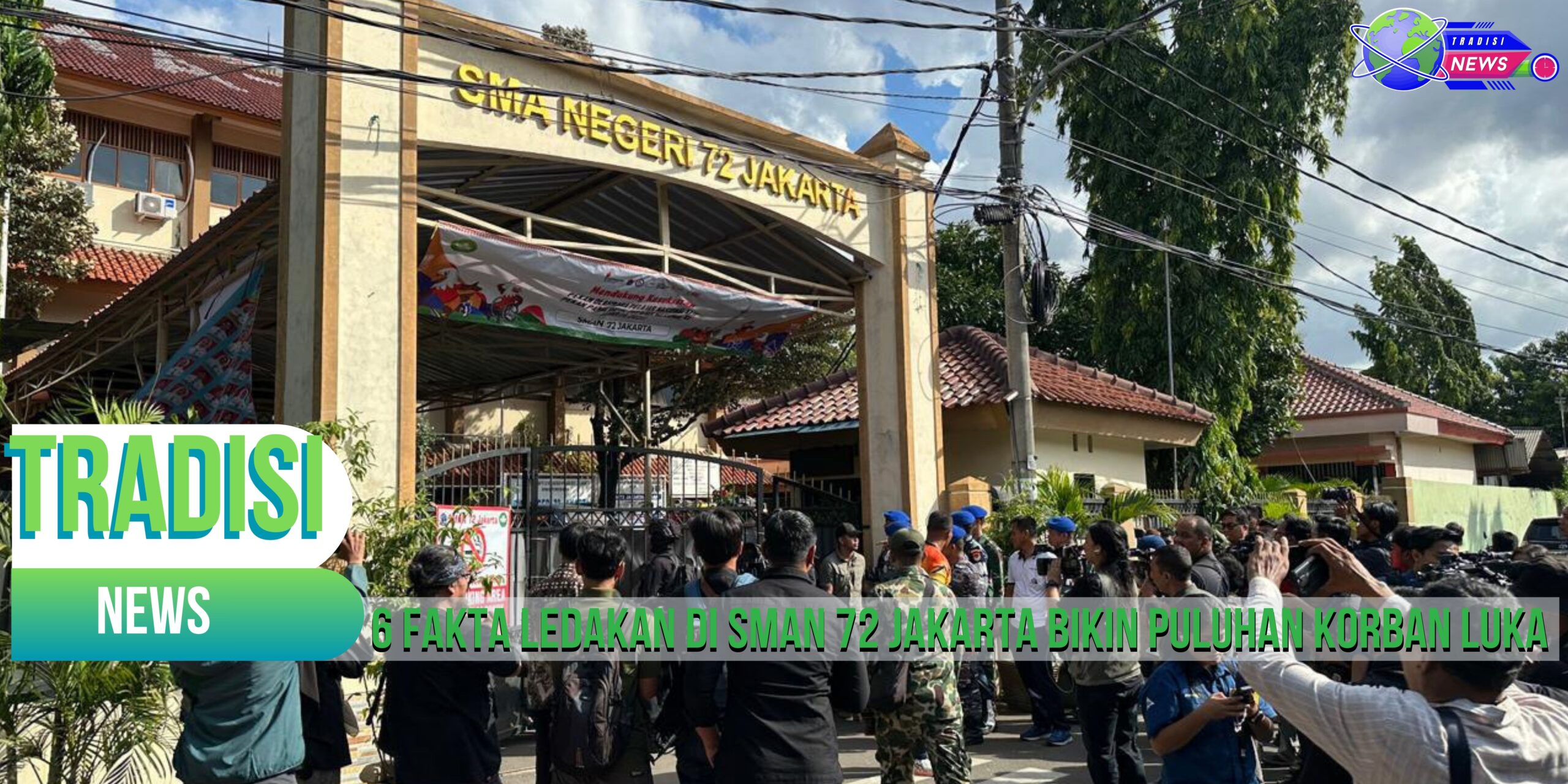 6 Fakta Ledakan di SMAN 72 Jakarta