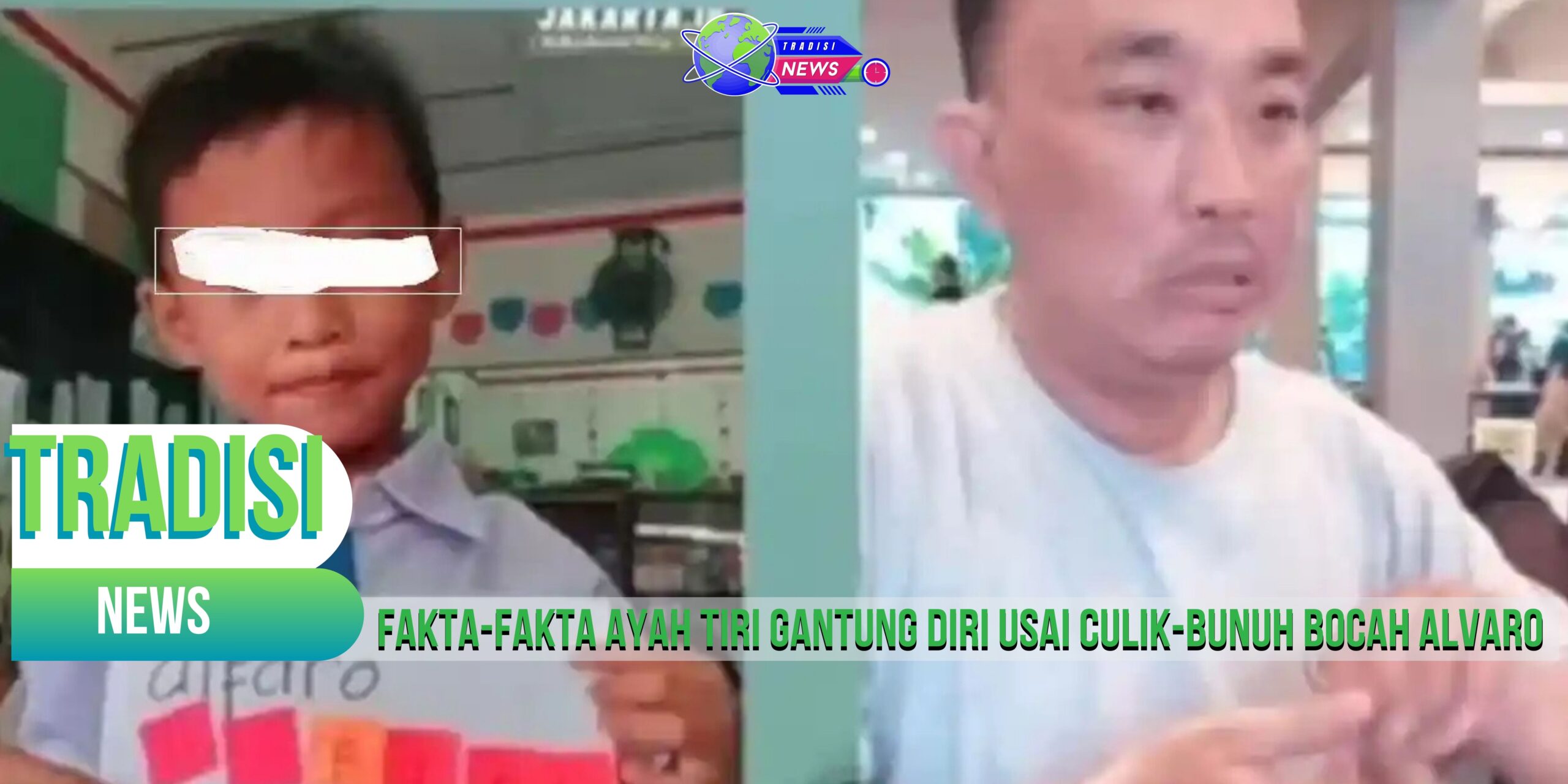 Fakta-fakta Ayah Tiri Gantung Diri Usai Culik-Bunuh Bocah Alvaro